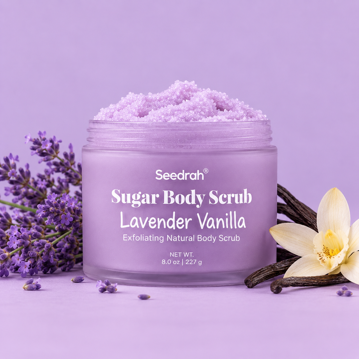 Lavender Vanilla Sugar Body Scrub