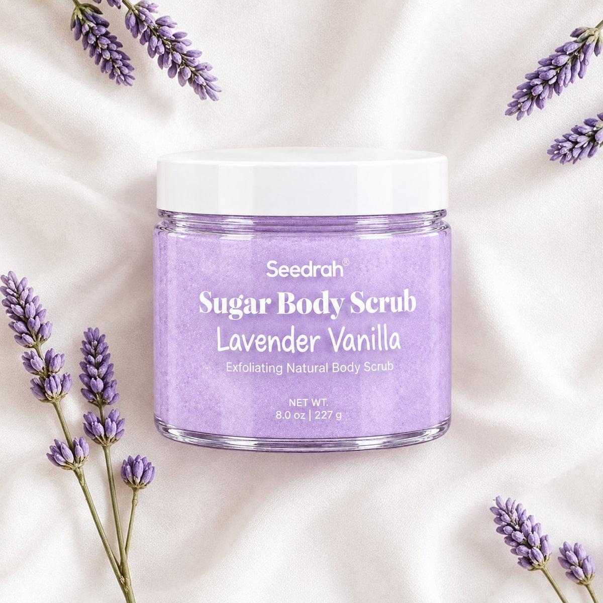 Lavender Vanilla Sugar Body Scrub