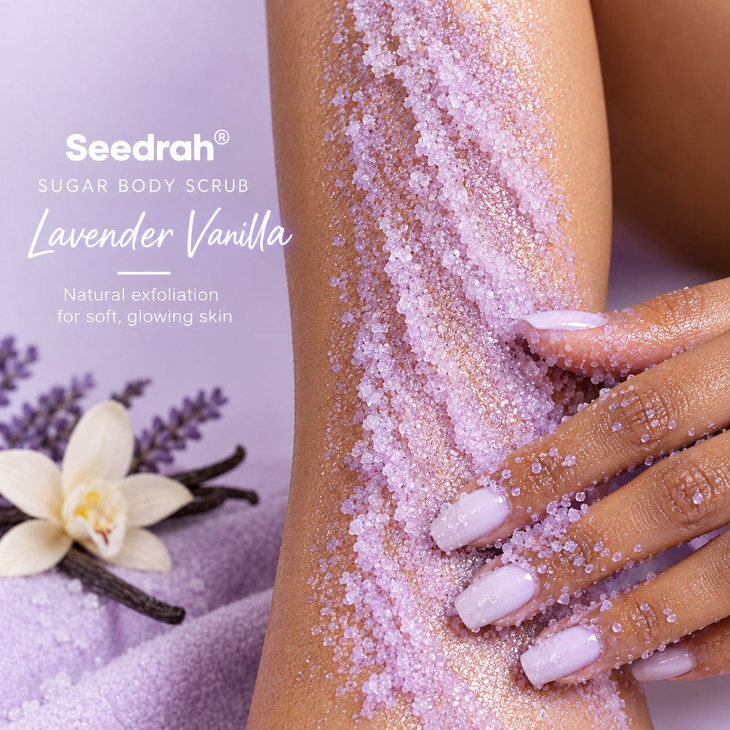 Lavender Vanilla Sugar Body Scrub
