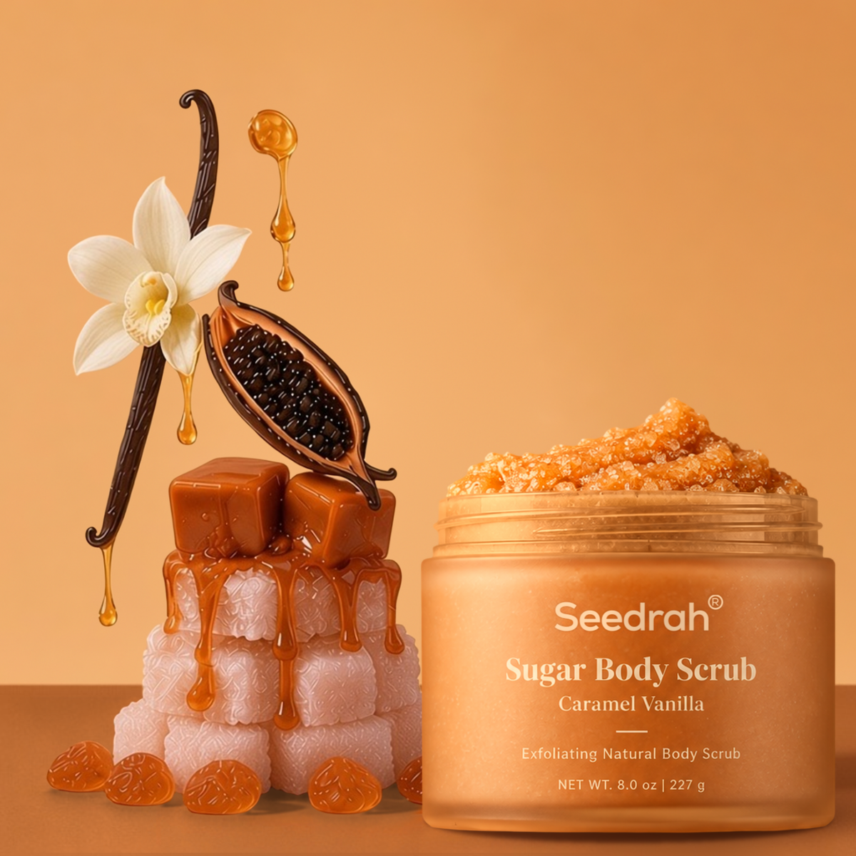 Vanilla Caramel Sugar Body Scrub